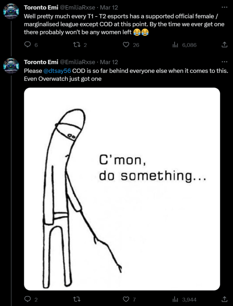 Emilia Rose Tweet