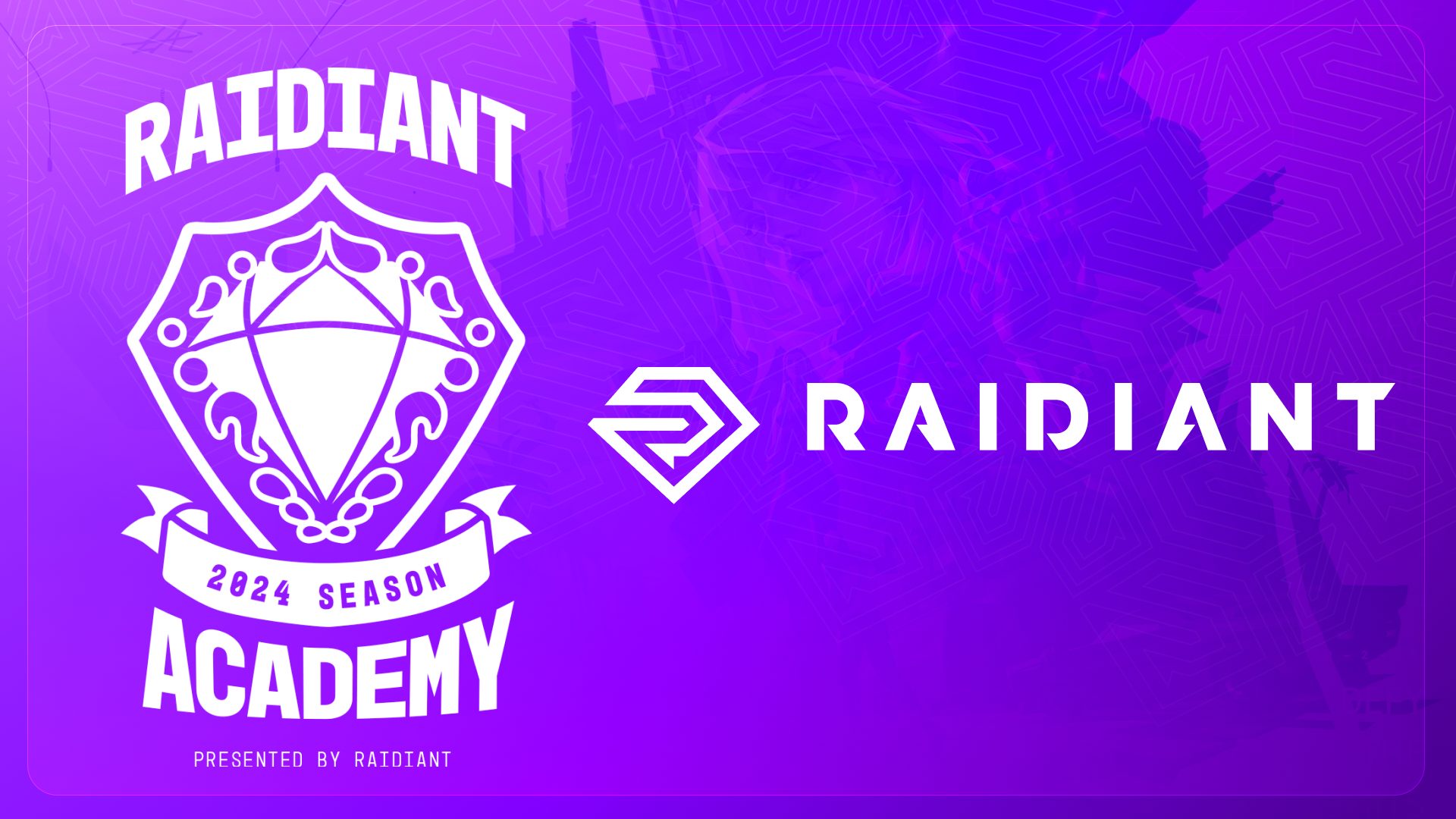 Raidiant Academy 103 Event Logo